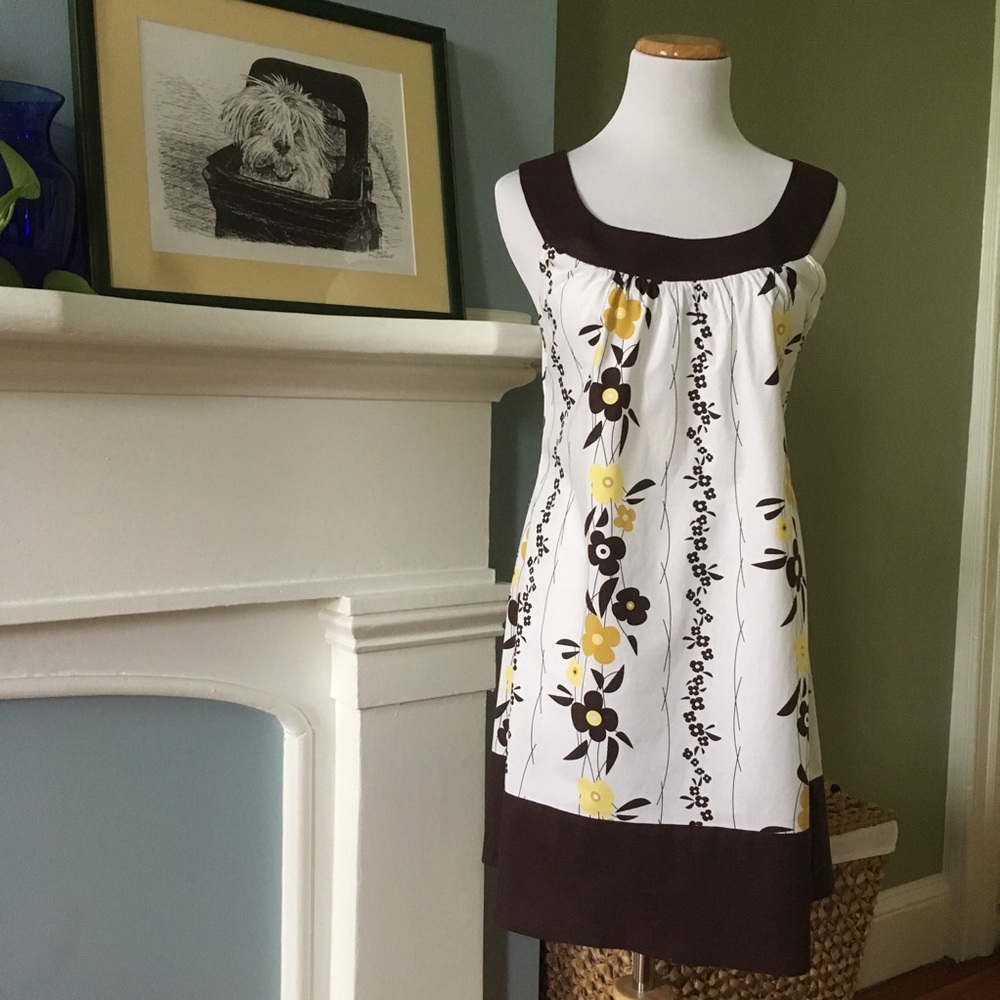 My Michelle Floral Cotton Mini-Dress